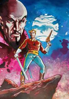 Giancarlo Caracuzzo | Flash Gordon ILLUSTRAZIONE ORIGINALE - Flash Gordon - Page volante - EO - (2023) | Catawiki