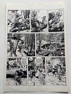 Franz - planche originale "Poupée d‘ivoire"