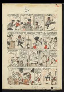 Lacroix, Pierre | Lacroix, Pierre - Planche originale - Bibi Fricotin - Bibi Fricotin et le mystère de la chaussure jaune - (1960) | Catawiki