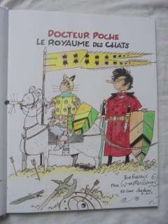 Docteur Poche T16 - Le Royaume des chats + dédicace couleur - C - EO - (2018) | Catawiki