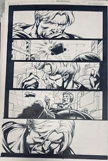 Fernando Dagnino (Blue Lines) & Raül Fernández (Inker) - 1 Original page - Justice League of America - Justice League: Generation Lost #21 Page 03