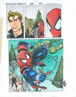 John Kalisz | Spectacular Spider-Man #233, strona 22 (kolor) | ArtKomiks Aukcje