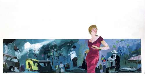 Ferenc Pinter   (1931-2008), Copertina per Omnibus | Cambi Casa d’Aste