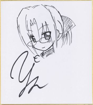 Kenjiro Hata Hand-Drawn Shikishi "Hayate the Combat Butler!" - Chisaki Harukaze | Mandarake (Big Web)