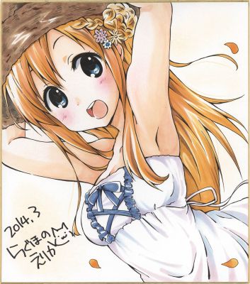 Erika Ragho Hand-Drawn Color Shikishi | Mandarake (Big Web)