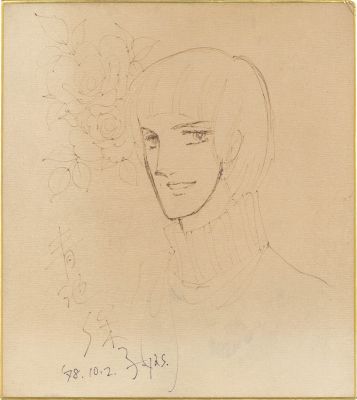 Yasuko Aoike Hand-Drawn Shikishi "The Sons of Eve" | Mandarake (Big Web)