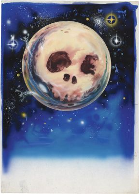 Hand-Drawn Color Illustration "Ultraman / Alien Baltan" | Mandarake (Big Web)