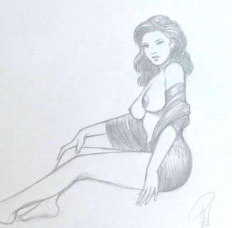 Laurent Paturaud - 1 Original drawing - Nu | Catawiki