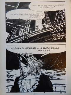 Manara, Milo - 1 Original page - Jolanda - n. 13 - 1972 | Catawiki