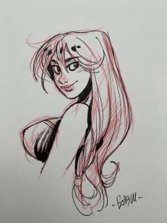 Barbucci, Alessandro - 1 Original colour drawing - Ekhö monde miroir | Catawiki