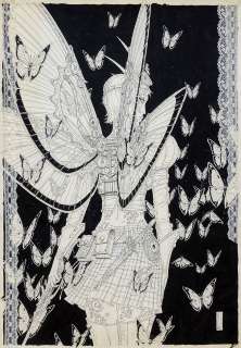 Ledroit | Wika, Illustration originale très grand format à l’encre de chine. | Septimus