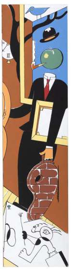 Ever Meulen | Huile sur bois réalisée en 1989 pour la… | Millon