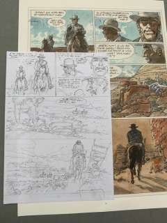 Hermann - 1 Original preliminary page - Duke T6 - Le Bout de la piste - 2022 | Catawiki