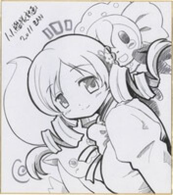 ZAN hand written shikishi "Puella Magi Madoka Magica" | Mandarake (Big Web)