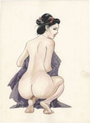 Ken Tsukikage hand written color illustration | Mandarake (Big Web)