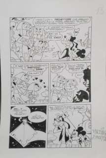 De Vita, Massimo - 1 Original page - Topolino - #1702 "Topolino e i templi di Babu Simbel” - I TL 1702-A | Catawiki