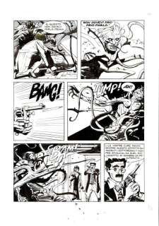 Mari, Nicola - 1 Original page - Dylan Dog Speciale #13 - "Goliath" - 1999 | Catawiki