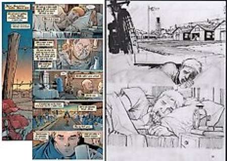 Arrowsmith #1 - Original drawing - pg 1 sketch - 1 art original - 2021