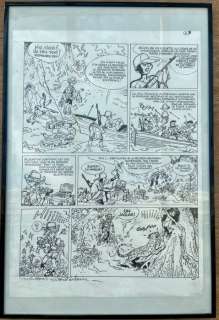 Wasterlain, Marc - 1 Original page - Jeannette Pointu T19 - Les Amazones - 2004 | Catawiki