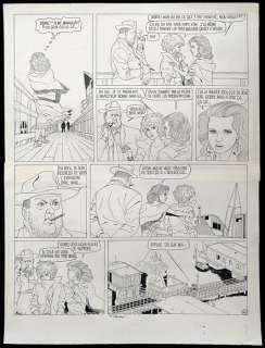Renaud - 1 Original page - Jessica Blandy T1 - Souviens-toi d’Enola Gay - 1987 | Catawiki