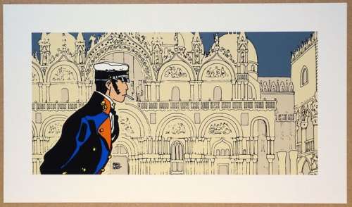 Pratt, Hugo - 1 Estampe Pigmentaire - Corto Maltese - Histoire | Catawiki