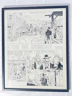 Swolfs, Yves - 1 Original page - Durango T9 - L’Or de Duncan - 1990 | Catawiki