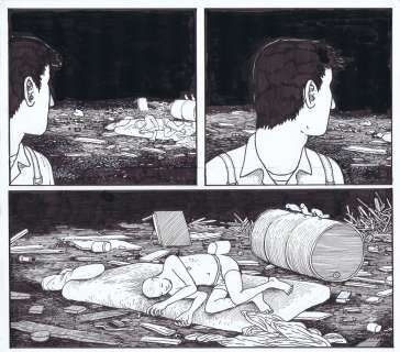 Anders Nilsen - Big Questions - page 338-339 various panels