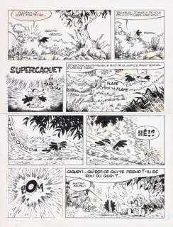 Dupa | Chlorophylle, planche n°9 Ã  l’encre de Chine de… | Millon