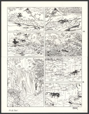 Batem | Le Marsupilami - Biba (T.28) - Planche originale n°07 | Daniel Maghen
