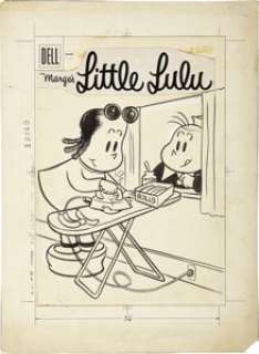 Irving Tripp - Marge‘s Little Lulu #96 Cover Original Art (Dell, 1958). Any true-blue fan of this beloved -