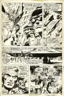 Dave Cockrum Giant-Size X-Men #1 page 30 Original Art (Marvel, 1975). Storm, Colossus, Cyclops and -