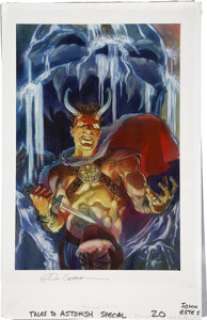 John Estes Tales to Astonish #1 page 20 Original Art (Marvel, 1994). Psychotic killer Knut Caine is washed -