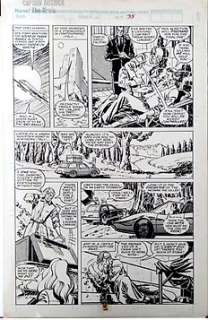 Bob Hall / Tom Morgan - Original page - Captain America - The Movie - 1992 | Catawiki