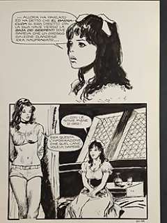 Manara, Milo - 1 Original page - Jolanda De Almaviva - La Foresta degli Impiccati - 1973 | Catawiki