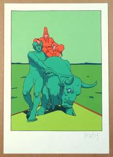 Moebius - 1 Silkscreen - Toroverde Li Toré di Lîdje | Catawiki