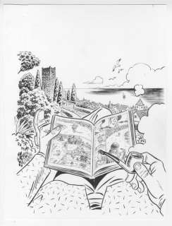 Van Liemt, Simon - 1 Original drawing - Ric Hochet - Affiche du 4ème festival de BD de Cogolin - 2024 | Catawiki