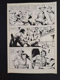 Ticci, Giovanni / Nizzi, Claudio - 1 Original page - Tex - Le Colline del Vento - 1990 | Catawiki