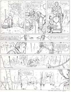 Adamov | Les Eaux de Mortelune, planche n°46 Ã  l’encre… | Millon