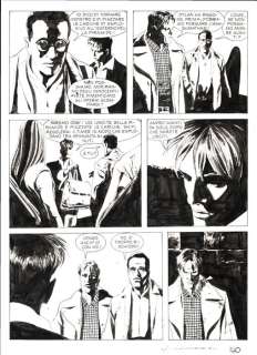 Roi, Corrado - 2 Original page - Dylan Dog Speciale #25 - "La piramide capovolta" - 2012 | Catawiki