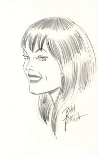 John Romita Sr. - Mary Jane Watson Detailed Pinupâ (Sold Live on ‘Dueling Dealers of Comic Art‘ Episode #105 Podcast on 2-1-2023 Watch It Here!
