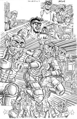 Jake Smith | Godzilla: War For Humanity - #2 Page 3 | Kinetic Collectibles