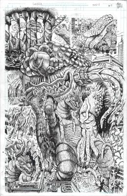 Jake Smith | Godzilla: War For Humanity - #4 Page 5 | Kinetic Collectibles