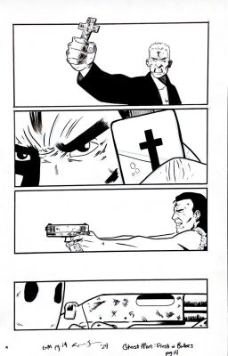 Raymar Brunson | Raymar Brunson - Ghost Man: Flesh and Bullets- Issue #2 Page # 14 | Panel Punk Comics Originals