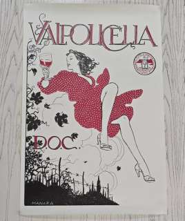 Manara, Milo - 1 Poster - Manifesto pubblicitario Valpolicella Vino Classico - 2006 | Catawiki