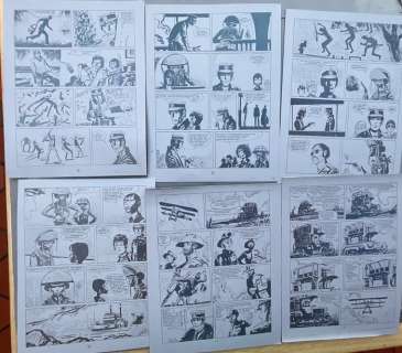 Pratt, Hugo - 6 Plaques d’impression - Corto Maltese | Catawiki
