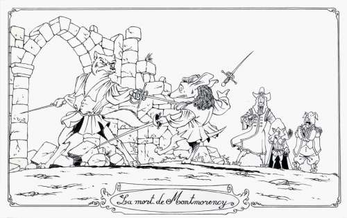 Masbou - De Cape et de crocs, illustration Ã  l‘encre de…