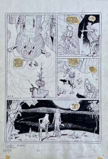 Gigi, Robert - 1 Original page - Agar T2 - Les Phantasmes de la Nuit - 1972 | Catawiki