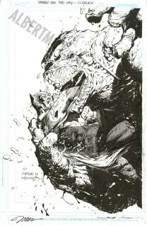 Jim Lee, Scott Williams - Batman One Bad Day Clayface Issue 1 Page Cover