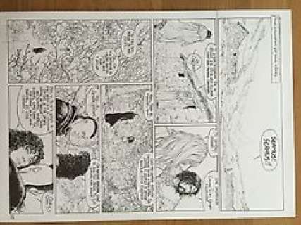 Delaby, Philippe | Original page in ink (p.39)  - La complainte des landes perdues T3 | Catawiki