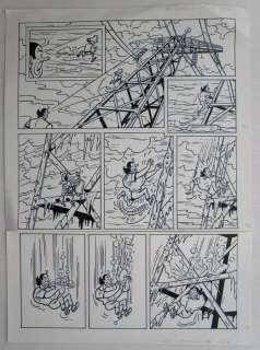 Morjaeu, Luc - 1 Original page - Suske en Wiske - De meteomachine - 2010 | Catawiki